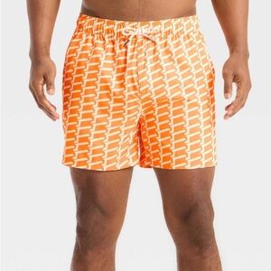 Goodfellow & Co Men's 5" Swim Trunks with Boxer Brief Liner